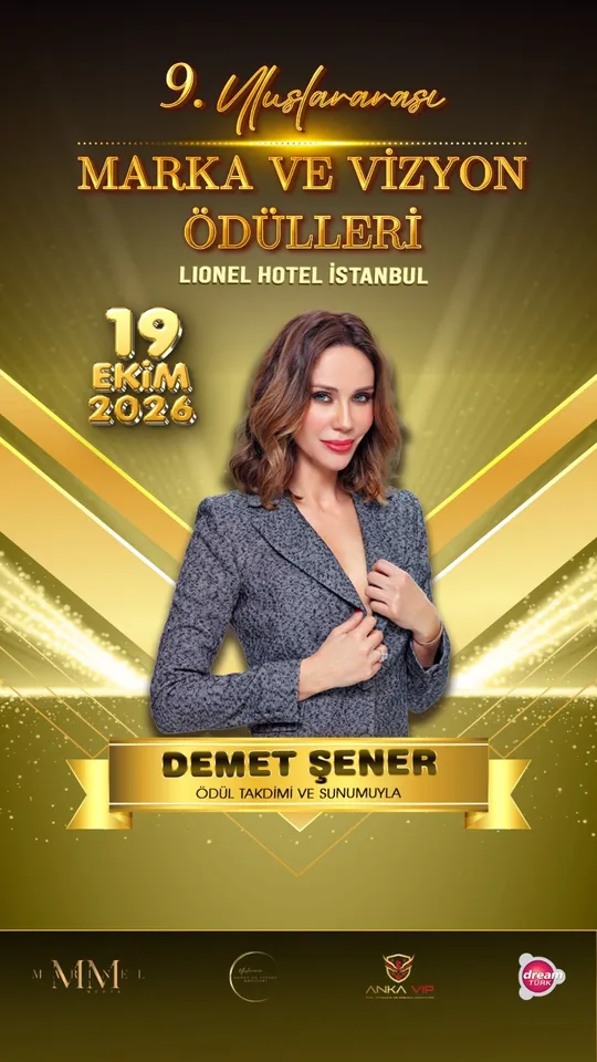 Demet Şener — presenting the awards and hosting