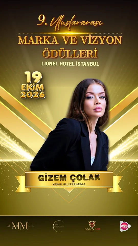 Gizem Çolak — hosting the red carpet